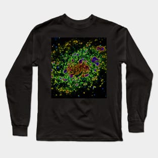 Black Panther Art - Glowing Edges 310 Long Sleeve T-Shirt